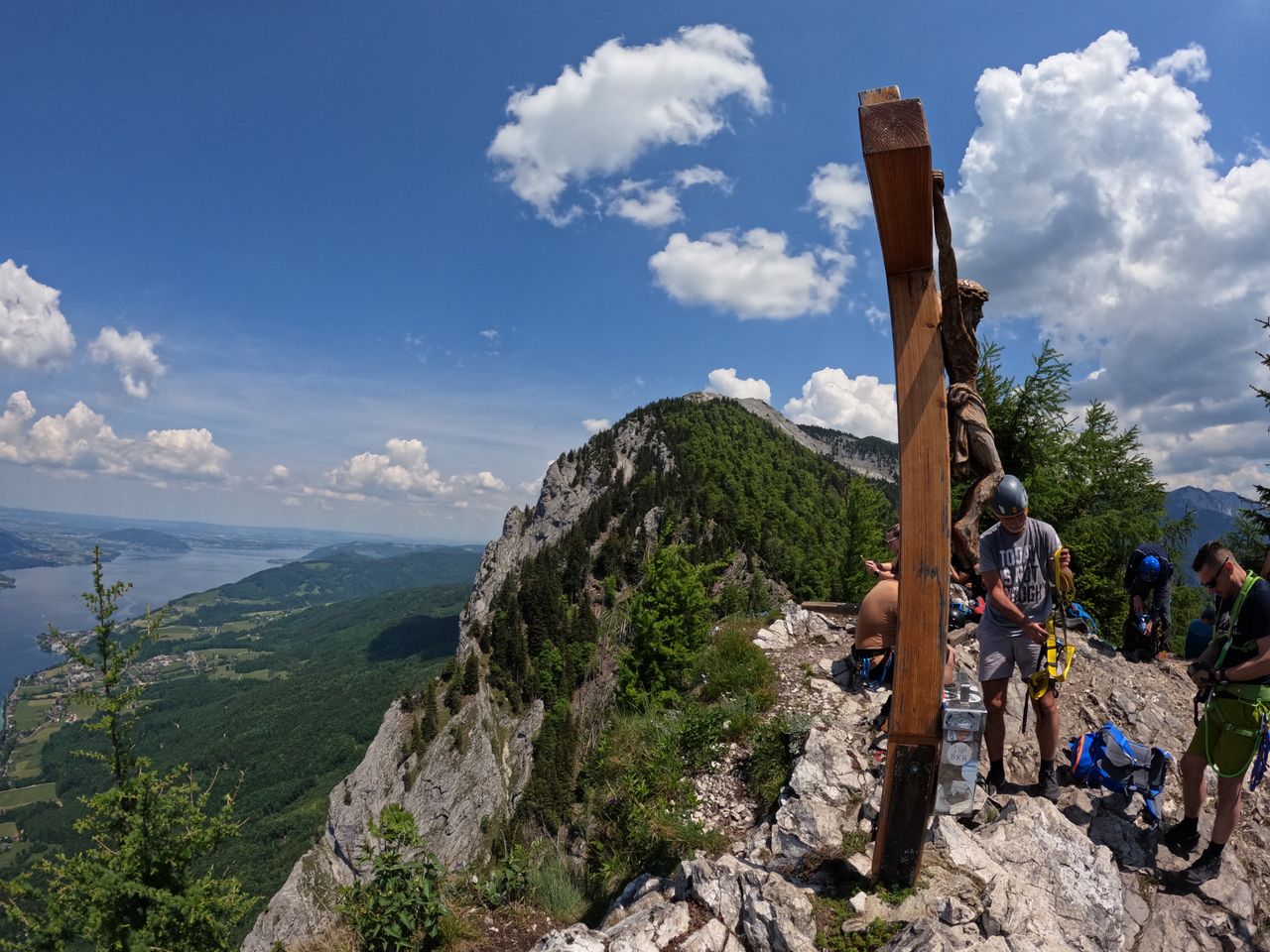 Vrchol dosažen